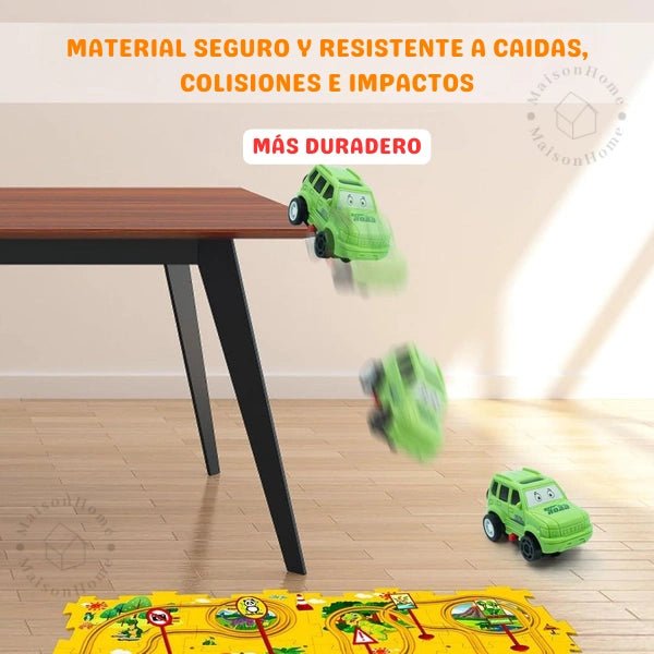 Construye y Aprende con PuzzleRacer™ Juguete Educativo. - MaisonStore